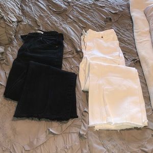 Zara Full-Length Wide Leg Jeans Size 29